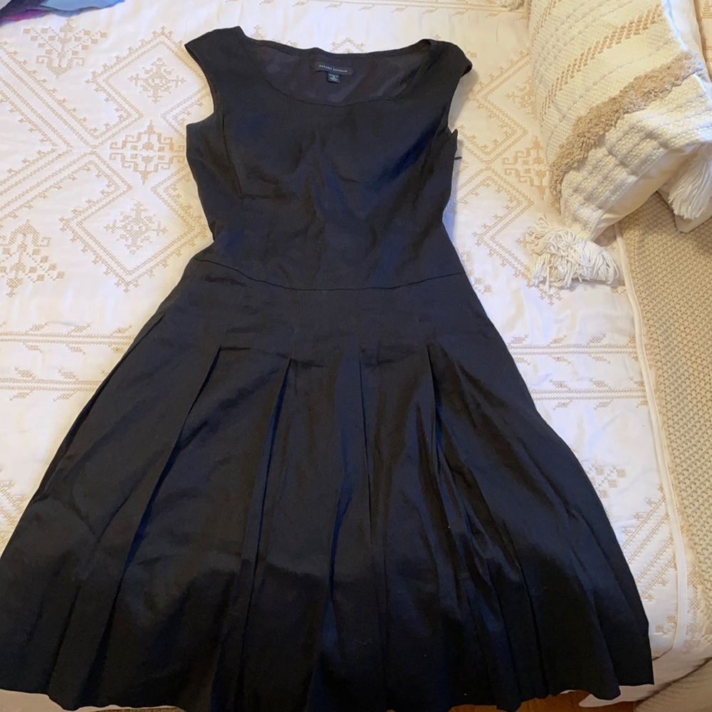 Banana Republic sleeveless black dress